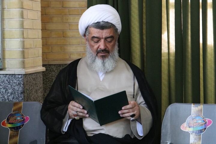 تصاویر/ مراسم بزرگداشت آیت الله شبیری زنجانی(ره) در حوزه علمیه همدان