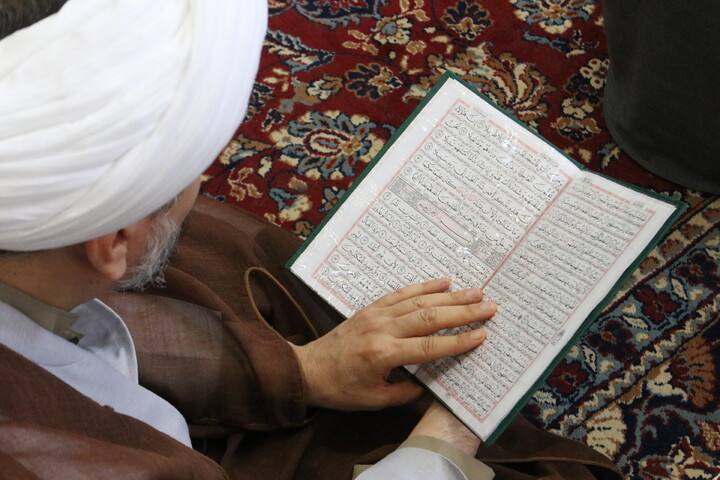 تصاویر/ مراسم بزرگداشت آیت الله شبیری زنجانی(ره) در حوزه علمیه همدان