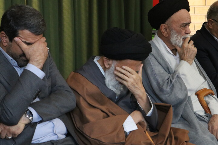 تصاویر/ مراسم بزرگداشت آیت الله شبیری زنجانی(ره) در حوزه علمیه همدان