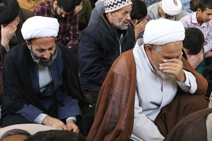 تصاویر/ مراسم بزرگداشت آیت الله شبیری زنجانی(ره) در حوزه علمیه همدان