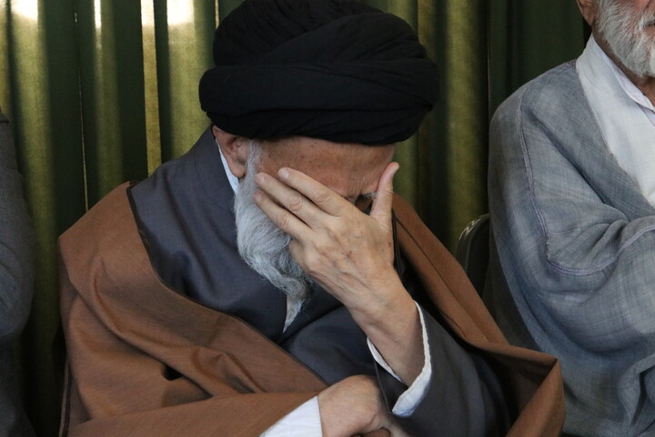 تصاویر/ مراسم بزرگداشت آیت الله شبیری زنجانی(ره) در حوزه علمیه همدان