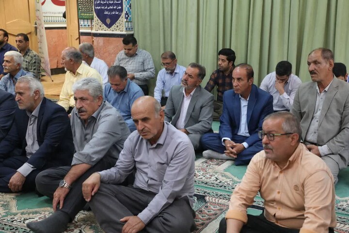 تصاویر/ مراسم تجلیل از رزمندگان پیشکسوت شرکت توزیع برق استان با حضور نماینده ولی‌فقیه در استان سمنان
