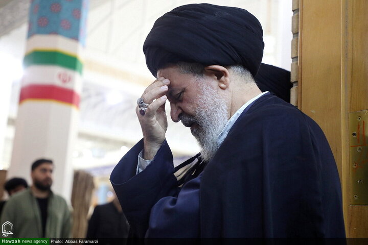 Photos/À Qom, les institutions du séminaire religieux rendent hommage au grand Ayatollah Shobeiri Zanjani