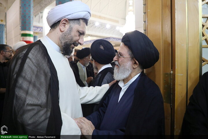 Photos/À Qom, les institutions du séminaire religieux rendent hommage au grand Ayatollah Shobeiri Zanjani