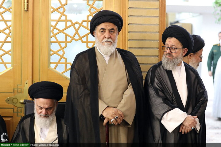 Photos/À Qom, les institutions du séminaire religieux rendent hommage au grand Ayatollah Shobeiri Zanjani