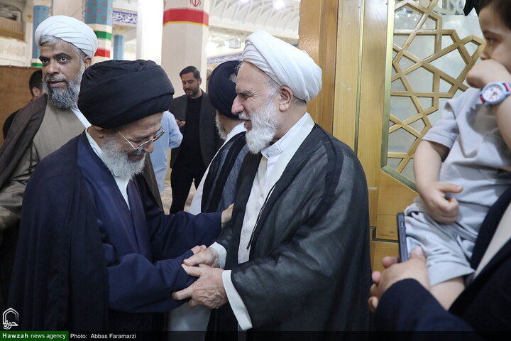 Photos/À Qom, les institutions du séminaire religieux rendent hommage au grand Ayatollah Shobeiri Zanjani