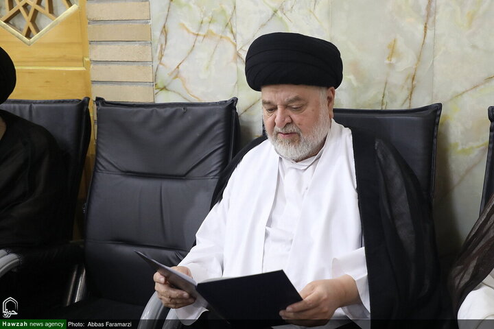 Photos/À Qom, les institutions du séminaire religieux rendent hommage au grand Ayatollah Shobeiri Zanjani