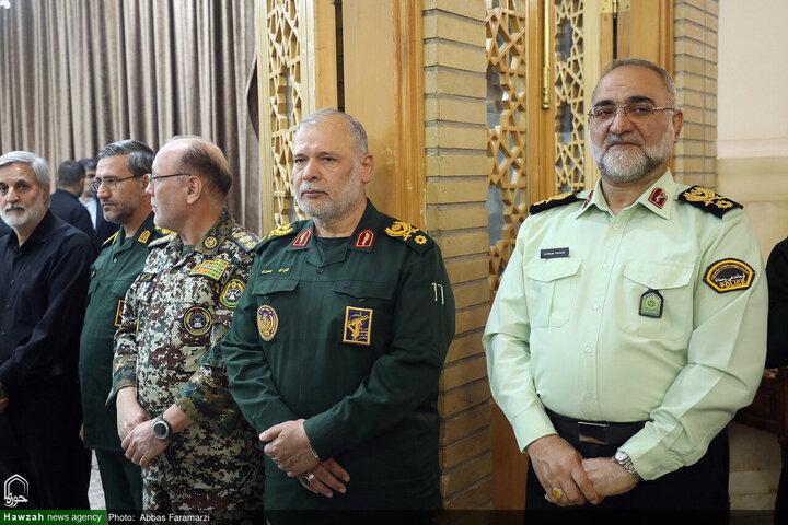 Photos/À Qom, les institutions du séminaire religieux rendent hommage au grand Ayatollah Shobeiri Zanjani