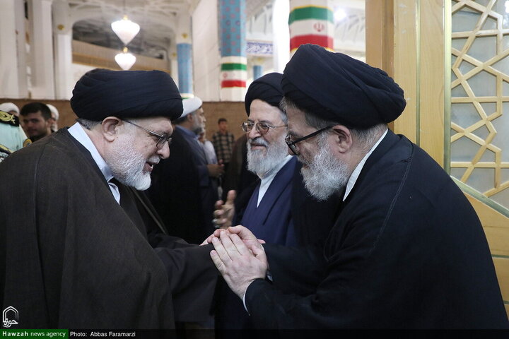 Photos/À Qom, les institutions du séminaire religieux rendent hommage au grand Ayatollah Shobeiri Zanjani