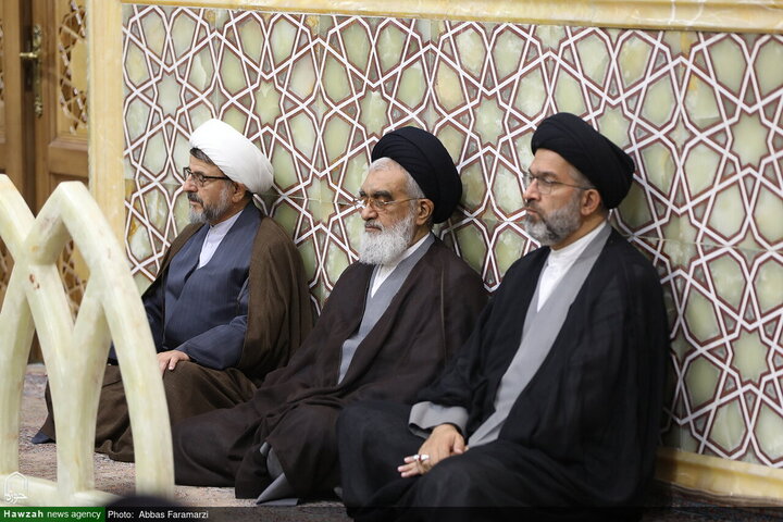 Photos/À Qom, les institutions du séminaire religieux rendent hommage au grand Ayatollah Shobeiri Zanjani