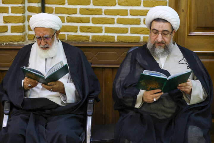 تصاویر / مراسم گرامیداشت حضرت آیت الله العظمی سید موسی شبیری زنجانی (ره) در تبریز
