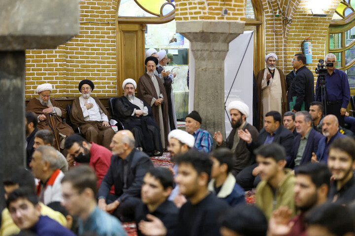 تصاویر / مراسم گرامیداشت حضرت آیت الله العظمی سید موسی شبیری زنجانی (ره) در تبریز