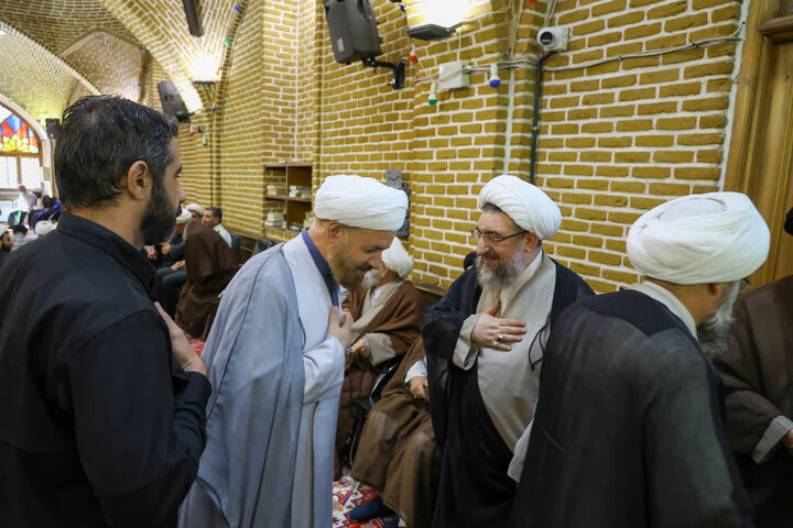 تصاویر / مراسم گرامیداشت حضرت آیت الله العظمی سید موسی شبیری زنجانی (ره) در تبریز