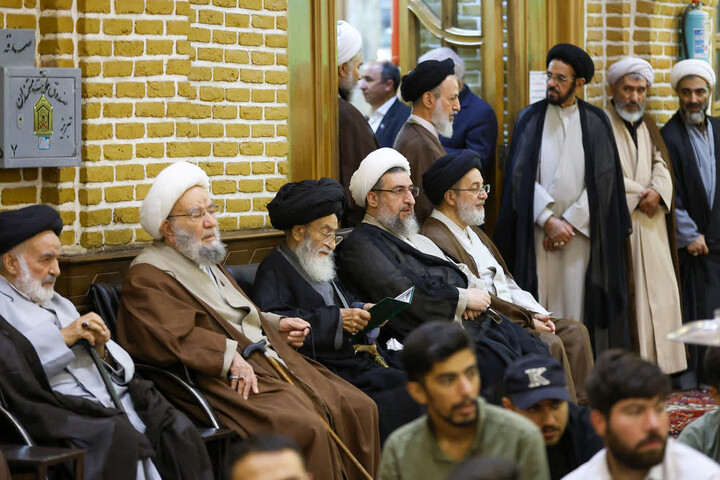 تصاویر / مراسم گرامیداشت حضرت آیت الله العظمی سید موسی شبیری زنجانی (ره) در تبریز