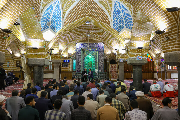 تصاویر / مراسم گرامیداشت حضرت آیت الله العظمی سید موسی شبیری زنجانی (ره) در تبریز
