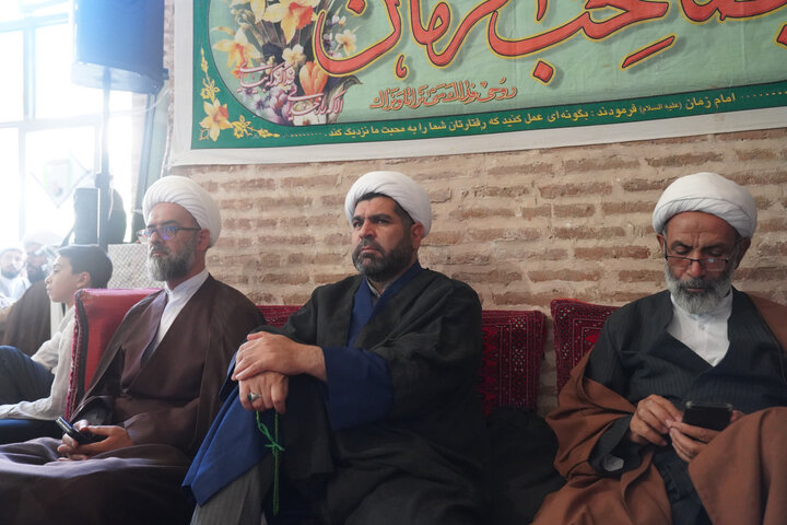 تصاویر / مراسم گرامیداشت هفته دفاع مقدس در حوزه علمیه استان قزوین