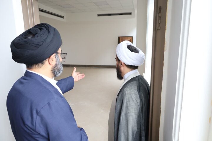 تصاویر/ بازدید مدیر حوزه علمیه مازندران، از مدرسه علمیه تازه تأسیس حجتیه در آمل