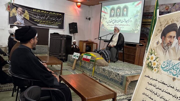 تصاویر/ گرامیداشت هفته دفاع مقدس و آیت الله العظمی شبیری زنجانی (ره)، با حضور مدیر حوزه علمیه نوشهر