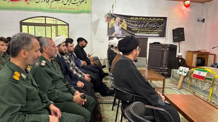تصاویر/ گرامیداشت هفته دفاع مقدس و آیت الله العظمی شبیری زنجانی (ره)، با حضور مدیر حوزه علمیه نوشهر
