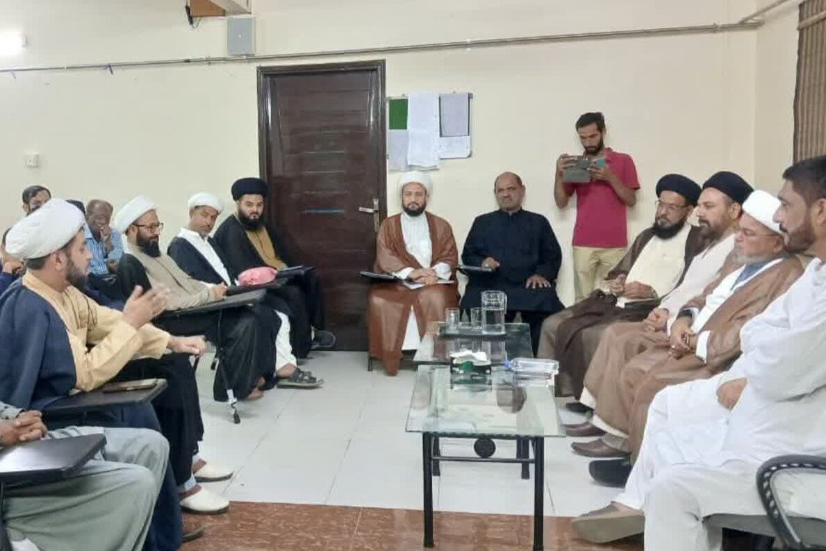 شیعہ علماء کونسل پاکستان کراچی ڈویژن کا اہم اجلاس / علامہ شبیر میثمی کی خصوصی شرکت
