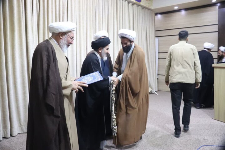 تصاویر/ مراسم تودیع و معارفه مدیر مدرسه علمیه امام خامنه‌ای ارومیه