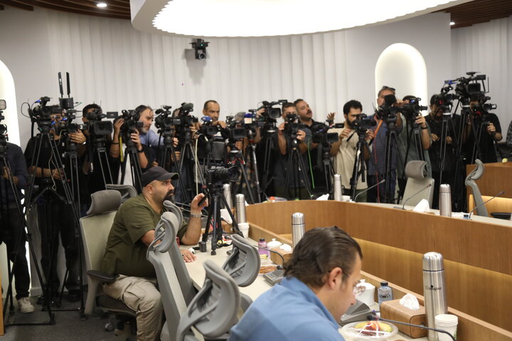 تصاویر/ نشست خبری سخنگوی سپاه پاسداران انقلاب اسلامی