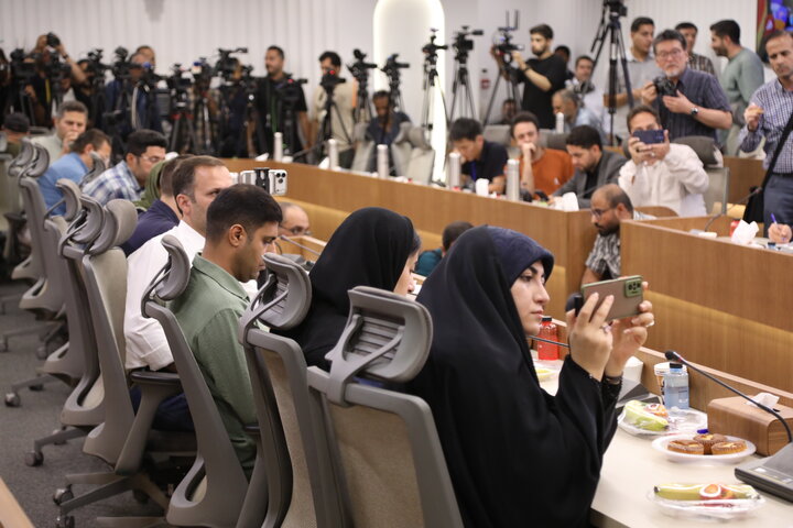 تصاویر/ نشست خبری سخنگوی سپاه پاسداران انقلاب اسلامی