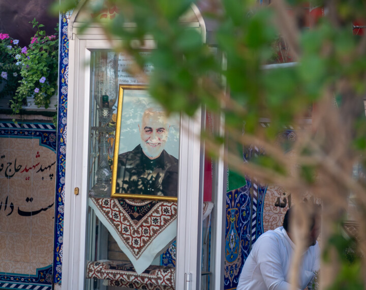 تصاویر/ تجدید میثاق مسئولین حوزه علمیه استان کرمان با آرمان های شهدا به مناسبت هفته دفاع مقدس