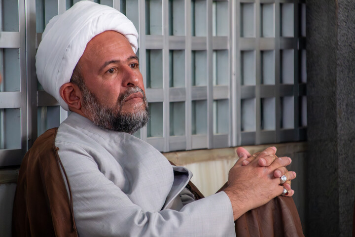 تصاویر/ تجدید میثاق مسئولین حوزه علمیه استان کرمان با آرمان های شهدا به مناسبت هفته دفاع مقدس