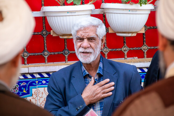تصاویر/ تجدید میثاق مسئولین حوزه علمیه استان کرمان با آرمان های شهدا به مناسبت هفته دفاع مقدس