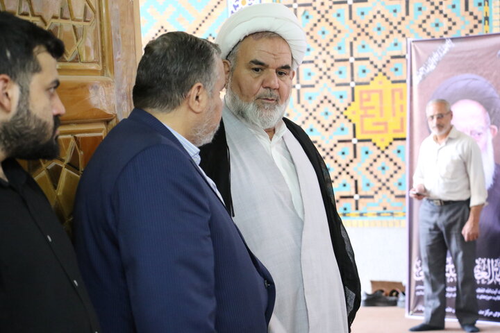 تصاویر/ مجلس بزرگداشت هفتمین روز ارتحال آیت الله العظمی شبیری زنجانی  از سوی آیت الله العظمی مظاهری