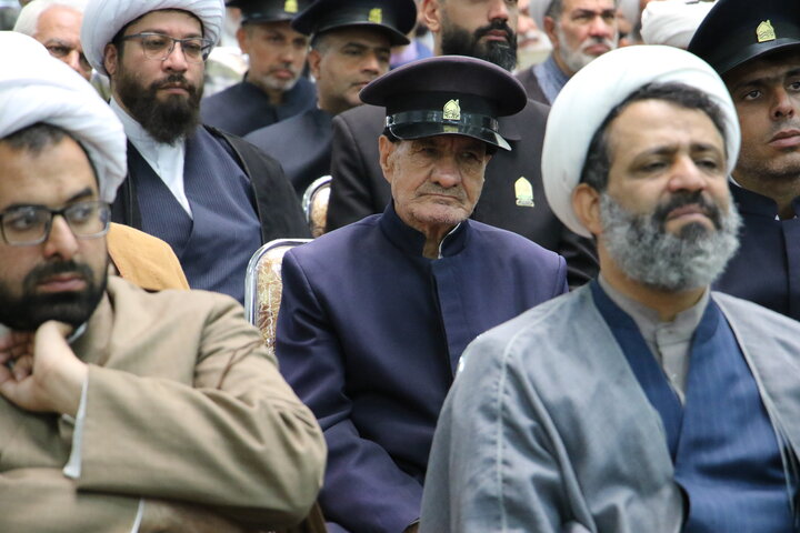 تصاویر/ مجلس بزرگداشت هفتمین روز ارتحال آیت الله العظمی شبیری زنجانی  از سوی آیت الله العظمی مظاهری