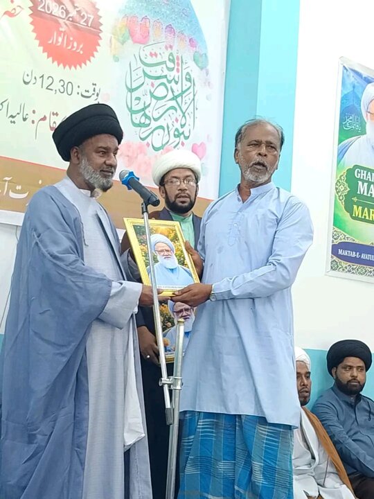 হযরত ইমাম হাসান আসকারী (আ.)-এর শুভ জন্ম উপলক্ষে "ইমাম মাহদী (আ.) ও মারজাইয়্যাত" শীর্ষক একটি ইলমী ও তাবলীগী অনুষ্ঠানের আয়োজন