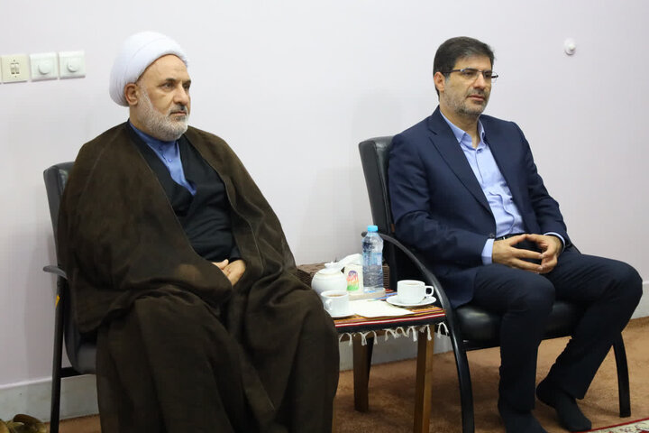 تصاویر/ دیدار رئیس امور فرهنگی قوه قضائیه با نماینده ولی‌فقیه در مازندران