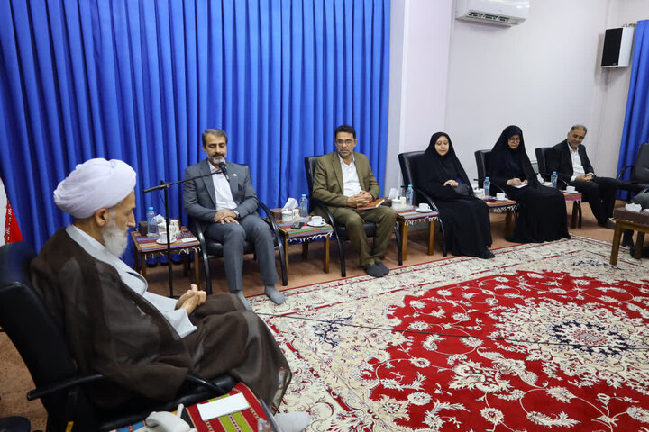 تصاویر/ دیدار رئیس امور فرهنگی قوه قضائیه با نماینده ولی‌فقیه در مازندران