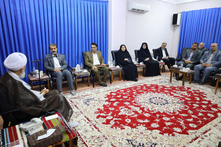 تصاویر/ دیدار رئیس امور فرهنگی قوه قضائیه با نماینده ولی‌فقیه در مازندران