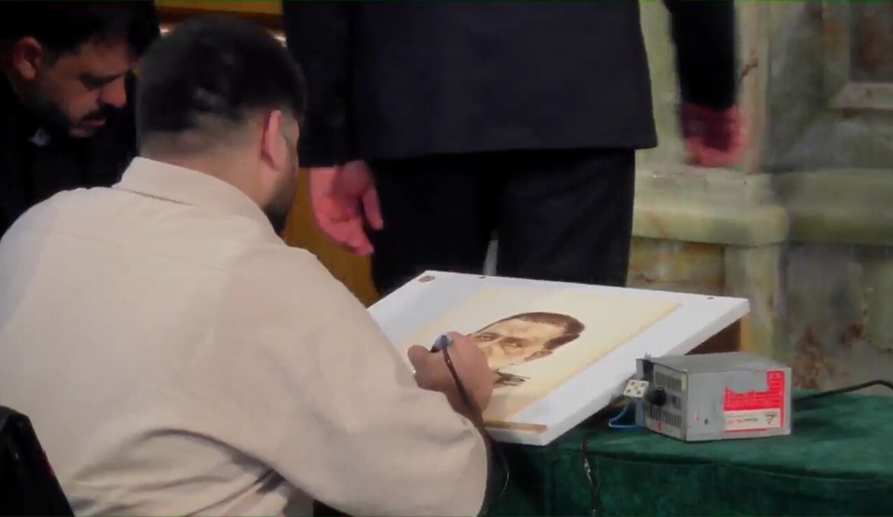 دومین سالگرد شهادت سید حسن نصرالله در حرم مطهر رضوی