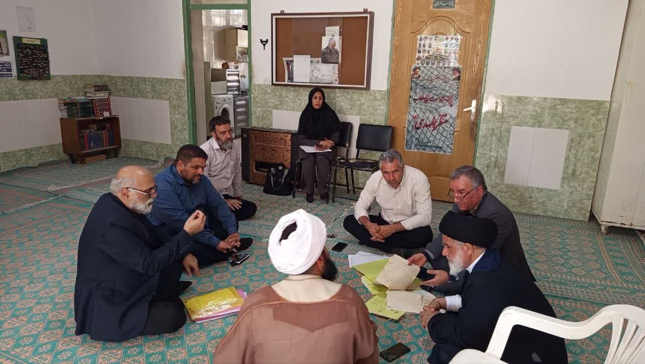 تشکیل جلسه ستاد راهبردی ایام فاطمیه در دفتر امام جمعه نطنز