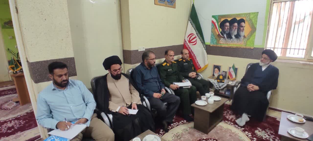 تشکیل جلسه ستاد راهبردی ایام فاطمیه در دفتر امام جمعه نطنز