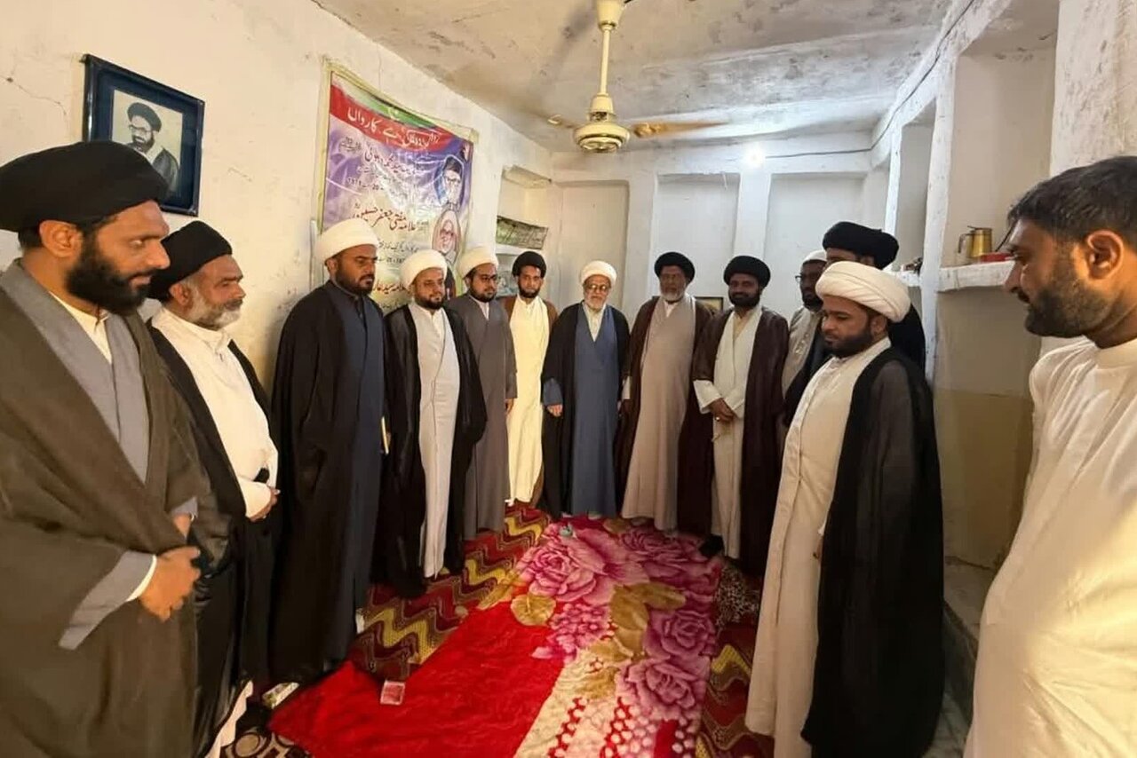 نجف اشرف؛ پاکستانی معروف عالمِ دین کی دفتر قائد ملت جعفریہ آمد / دینی و تنظیمی امور پر گفتگو