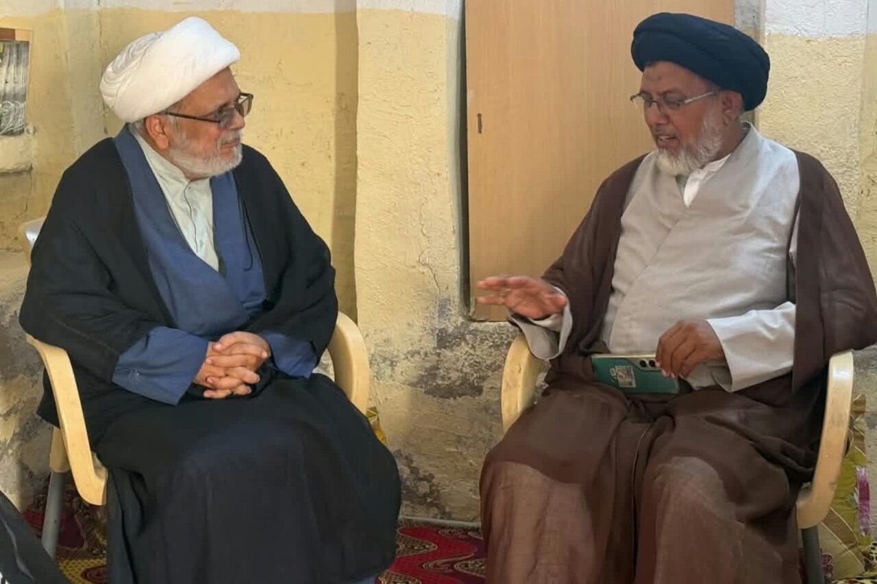 نجف اشرف؛ پاکستانی معروف عالمِ دین کی دفتر قائد ملت جعفریہ آمد / دینی و تنظیمی امور پر گفتگو