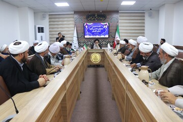 تصاویر / نشست صمیمی مسئولین مدارس علمیه استان گلستان