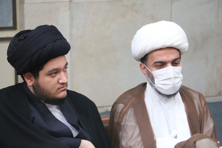 تصاویر/مراسم هفتمین روز ارتحال آیت الله العظمی شبیری زنجانی(ره) در ورامین