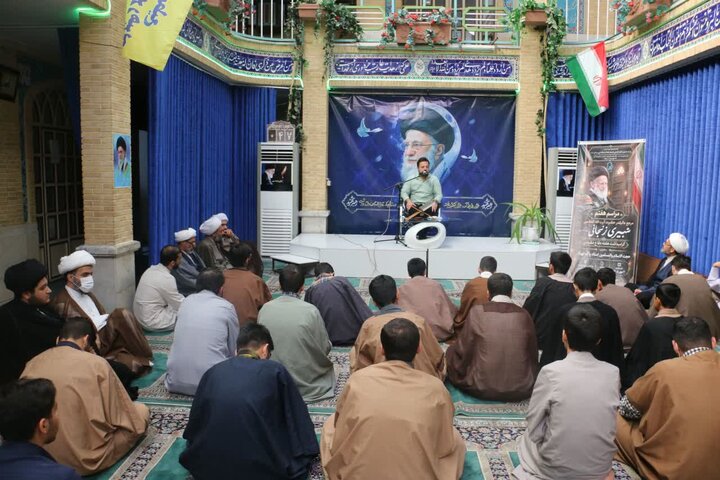 تصاویر/مراسم هفتمین روز ارتحال آیت الله العظمی شبیری زنجانی(ره) در ورامین