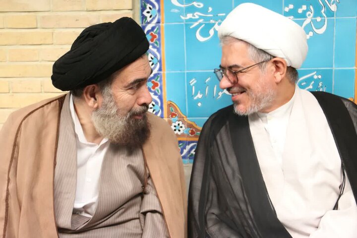 تصاویر/مراسم هفتمین روز ارتحال آیت الله العظمی شبیری زنجانی(ره) در ورامین