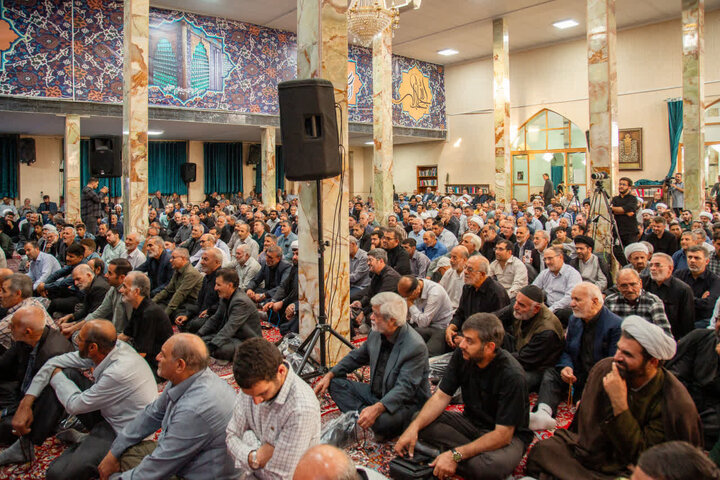 مراسم گرامی داشت هفتمین روز آیت الله شبیری زنجانی