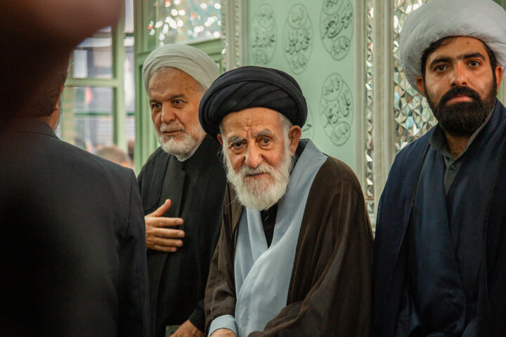 مراسم گرامی داشت هفتمین روز آیت الله شبیری زنجانی