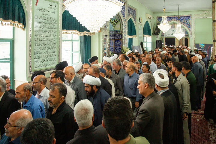 مراسم گرامی داشت هفتمین روز آیت الله شبیری زنجانی