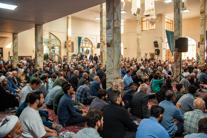 مراسم گرامی داشت هفتمین روز آیت الله شبیری زنجانی