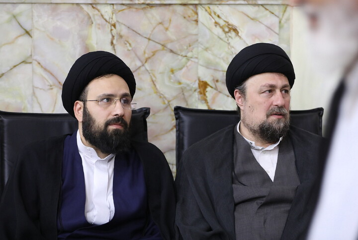 تصاویر/ مراسم بزرگداشت آیت‌الله العظمی شبیری‌زنجانی از آیت الله العظمی مکارم شیرازی